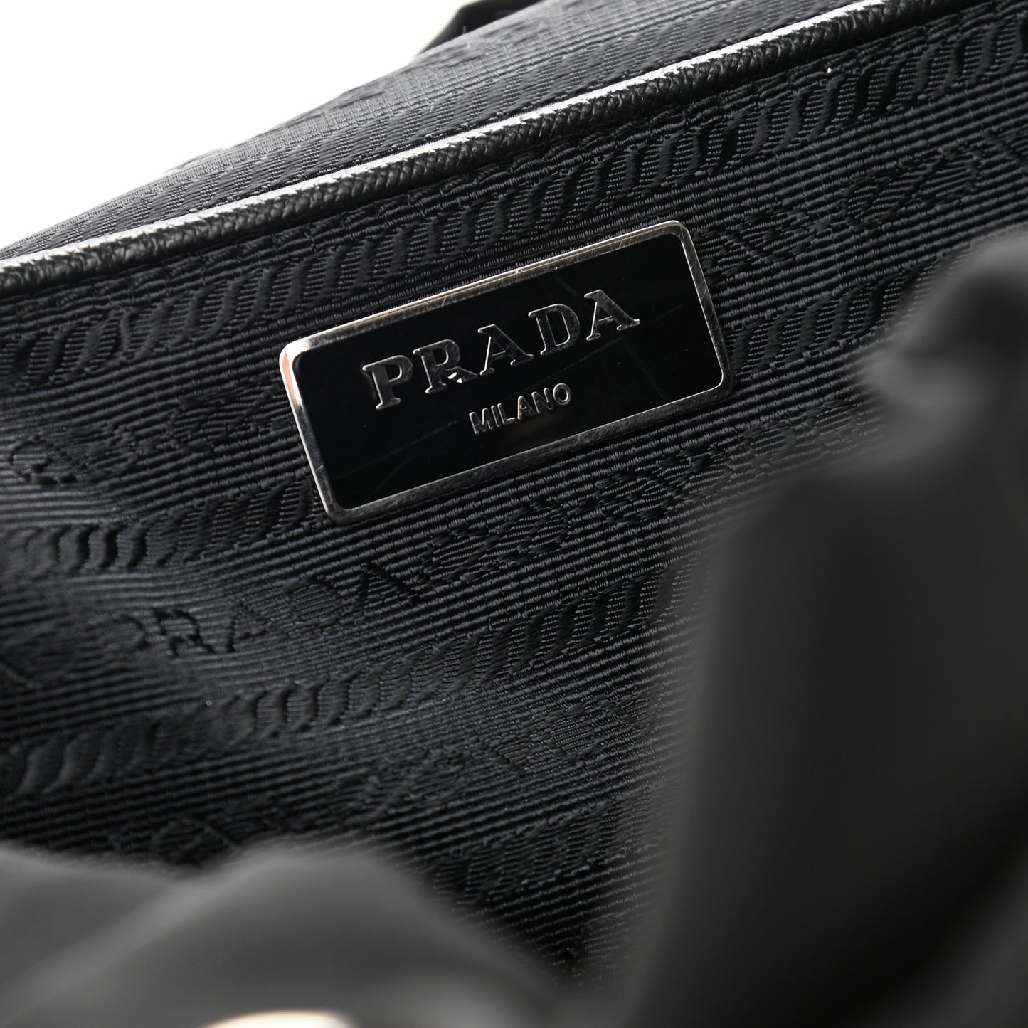 Nylon Vela Medium Backpack Black