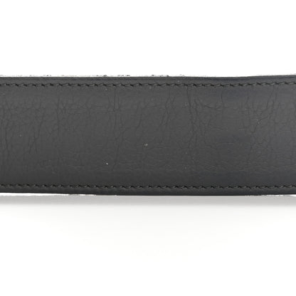 Christian Dior Jacquard Oblique Cosmo Belt 85 34 Grey 7 of 7