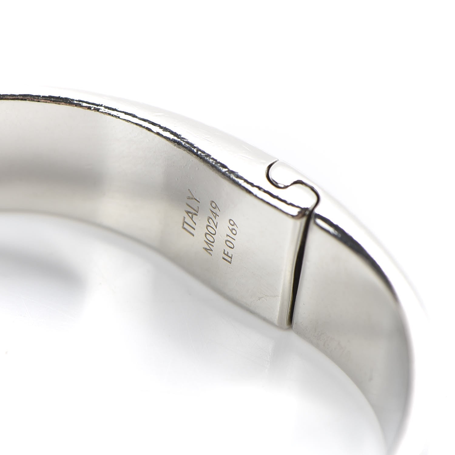 Louis Vuitton Palladium Monogram Nanogram Cuff S 6 of 7