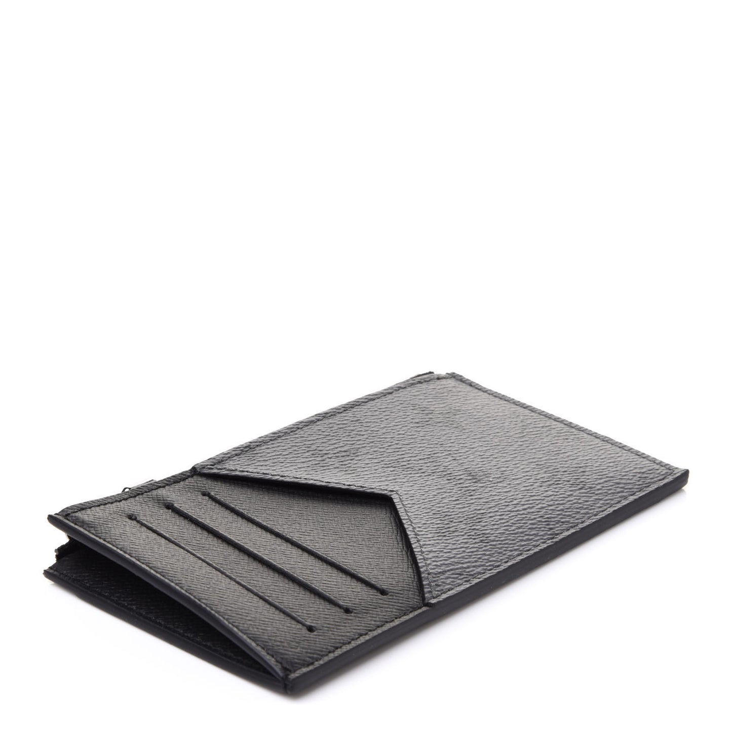 Reverse Monogram Eclipse Taiga Coin Card Holder