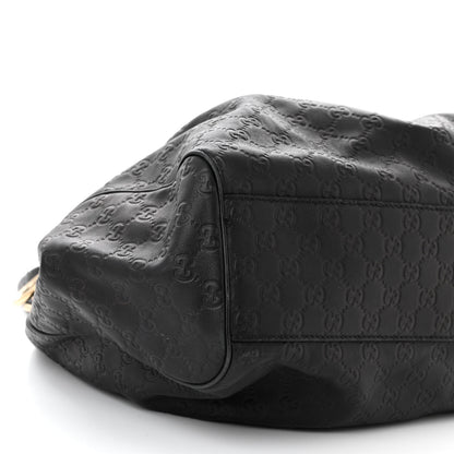 Gucci Guccissima Large Sukey Tote Black 9 of 16