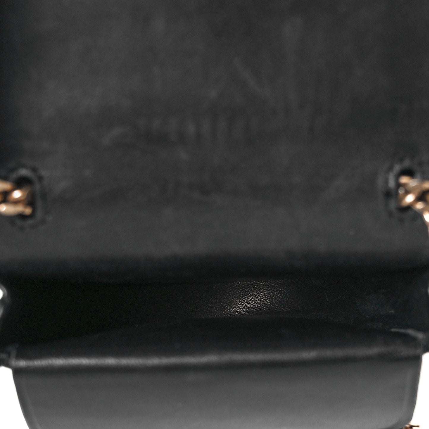 Calfskin Monogram Baby Kaia Crossbody Bag Black