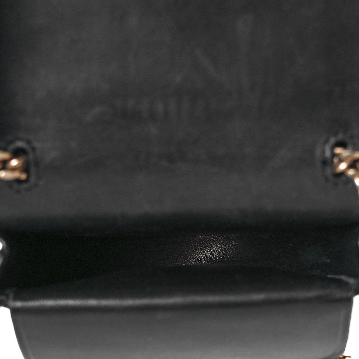 Saint Laurent Calfskin Monogram Baby Kaia Crossbody Bag Black 5 of 8