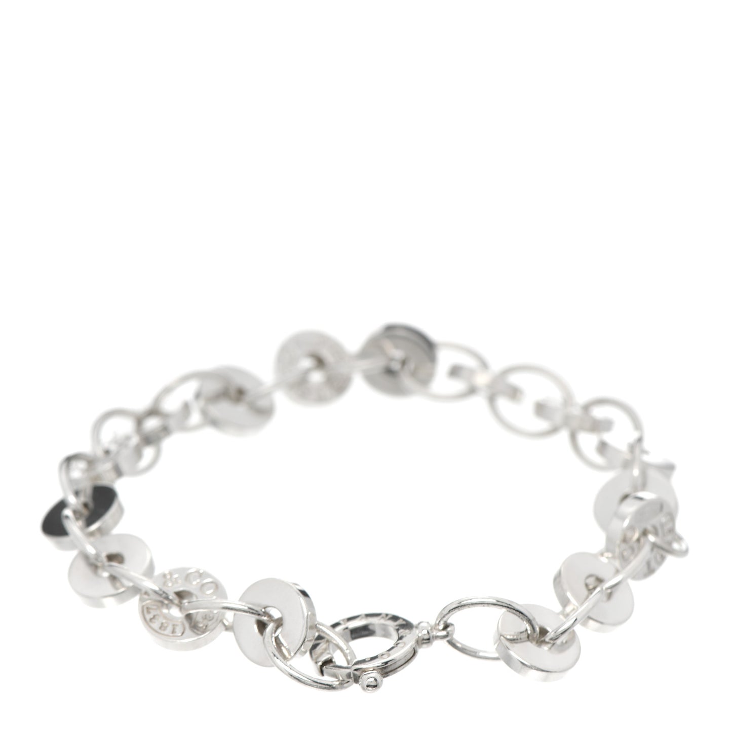 Sterling Silver 1837 Circle Bracelet