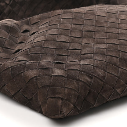 Bottega Veneta Suede Intrecciato Small Hop Fondant 9 of 10