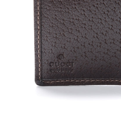 Gucci Monogram D Ring Compact Wallet Dark Brown 6 of 9