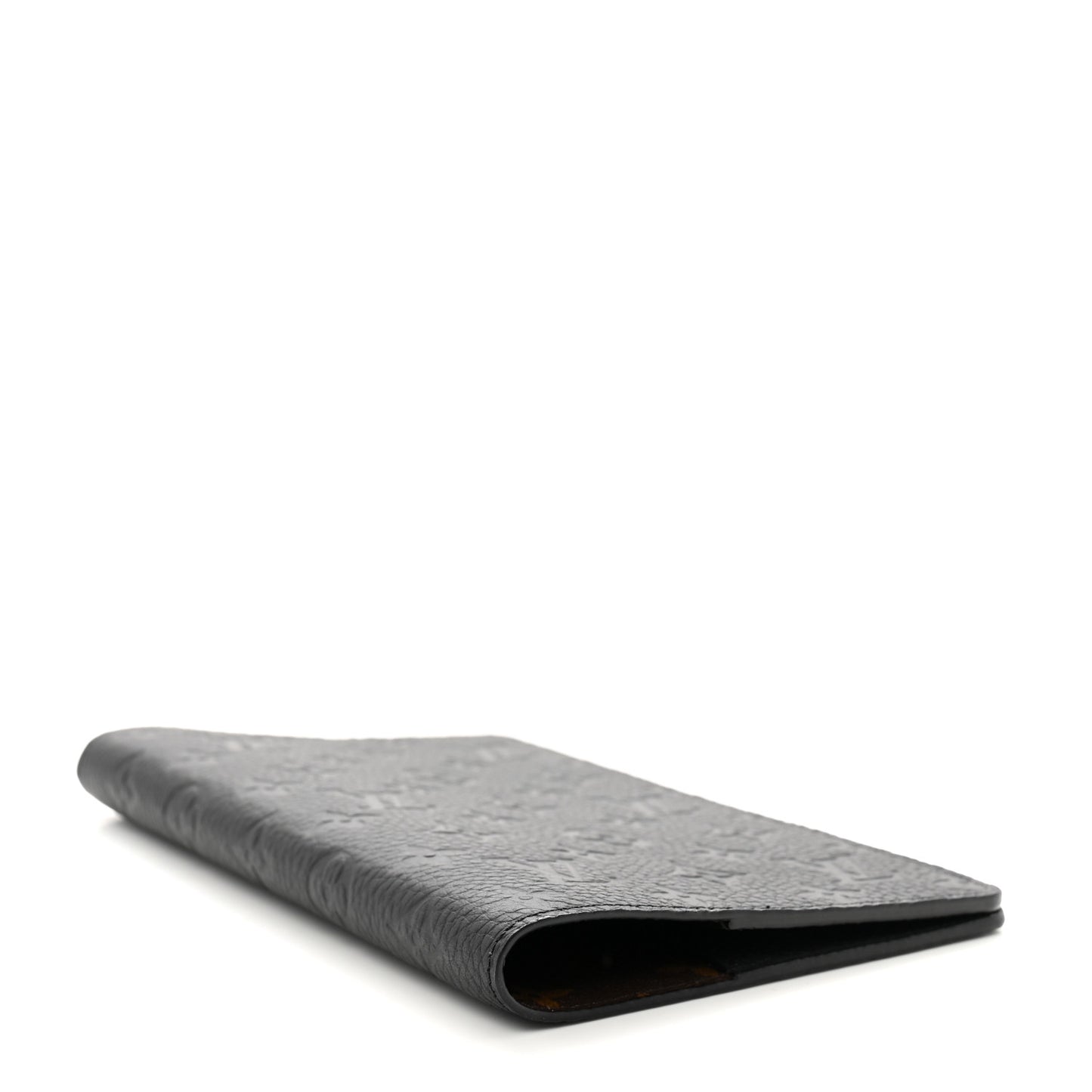 Taurillon Monogram Emily Notebook Cover MM Black