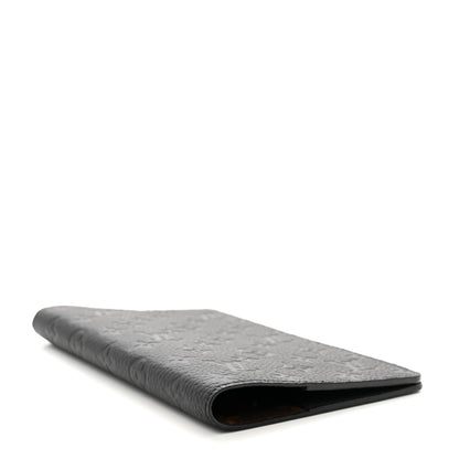 Louis Vuitton Taurillon Monogram Emily Notebook Cover MM Black 4 of 6