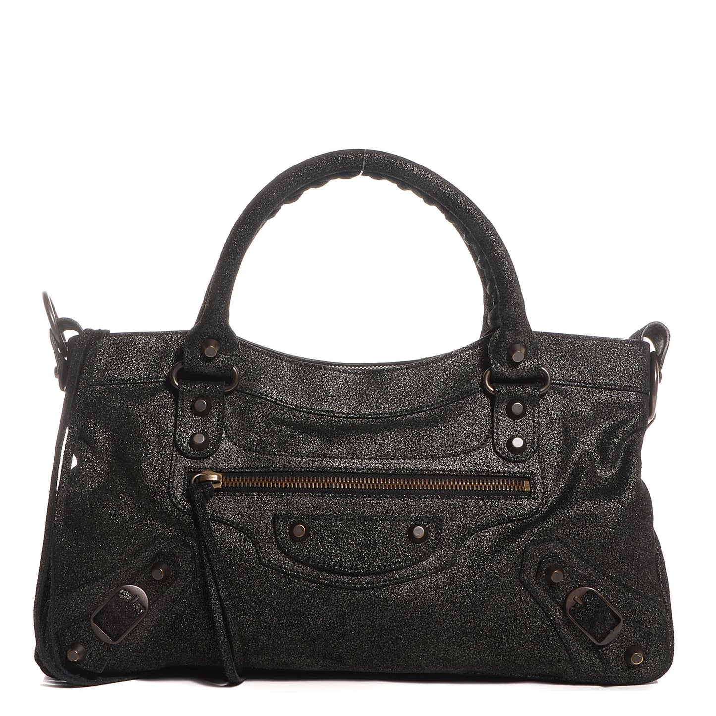 Craquele Calfskin First Black