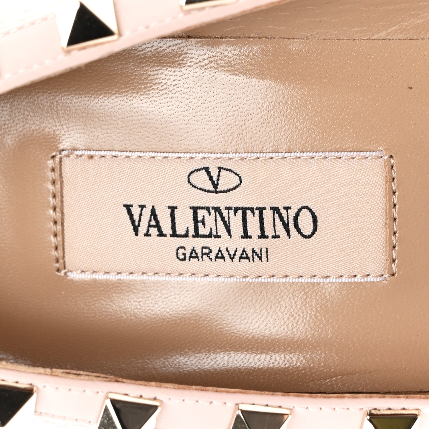 Valentino Garavani Pebbled Calfskin Rockstud 85mm Pumps 35 Rose Quartz 7 of 8