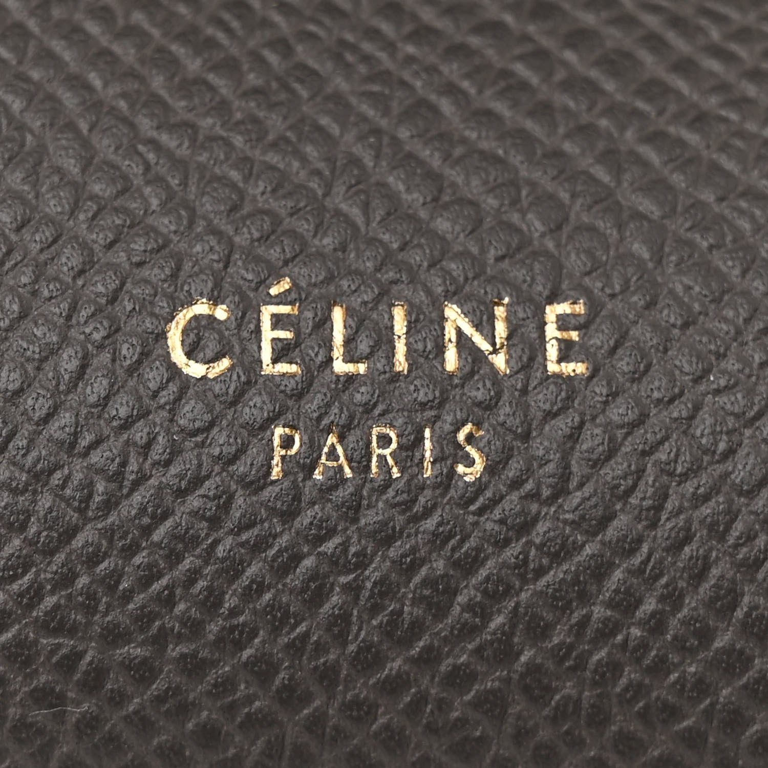 Celine Grained Calfskin Micro Belt Bag Grey 7 of 10