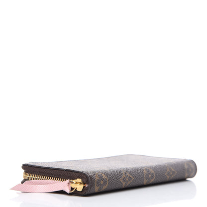 Louis Vuitton Monogram Clemence Wallet Rose Ballerine 4 of 7