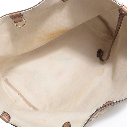 Gucci Monogram Medium Craft Tote Light Brown 6 of 10
