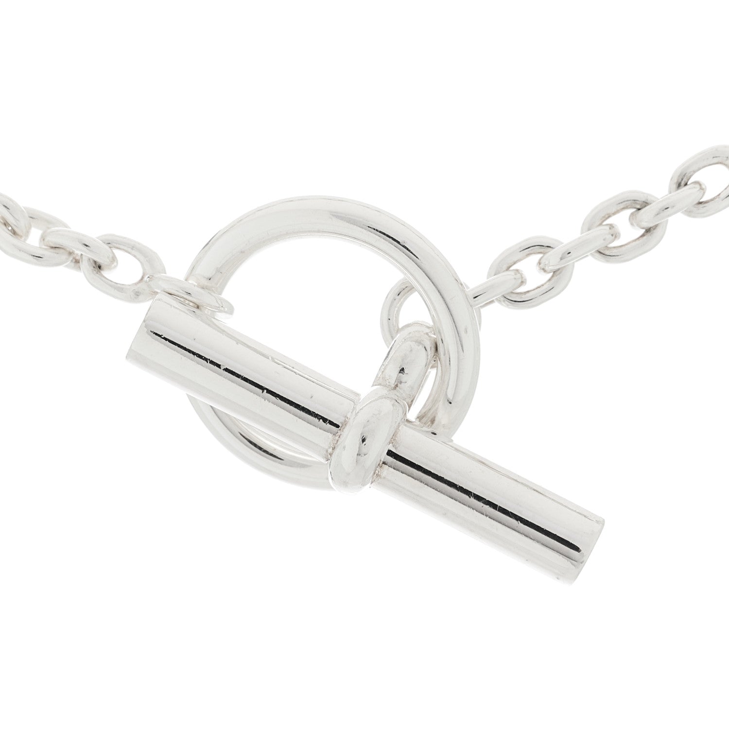 Hermes Sterling Silver Farandole Necklace 120 5 of 6