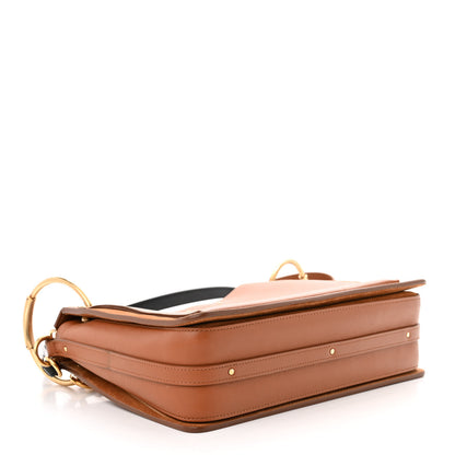 Chloe Calfskin Suede Small Roy Bag Caramel 4 of 13