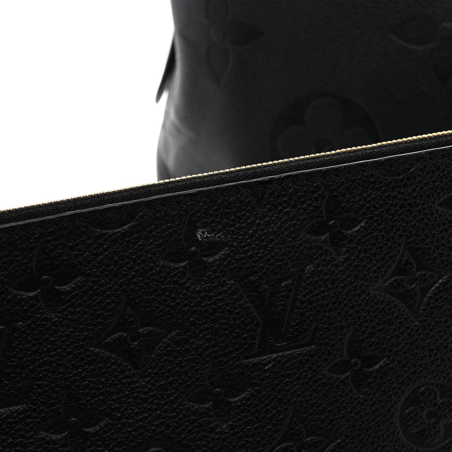 Louis Vuitton Empreinte Monogram Giant Carryall MM Black 11 of 12