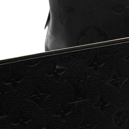 Louis Vuitton Empreinte Monogram Giant Carryall MM Black 11 of 12