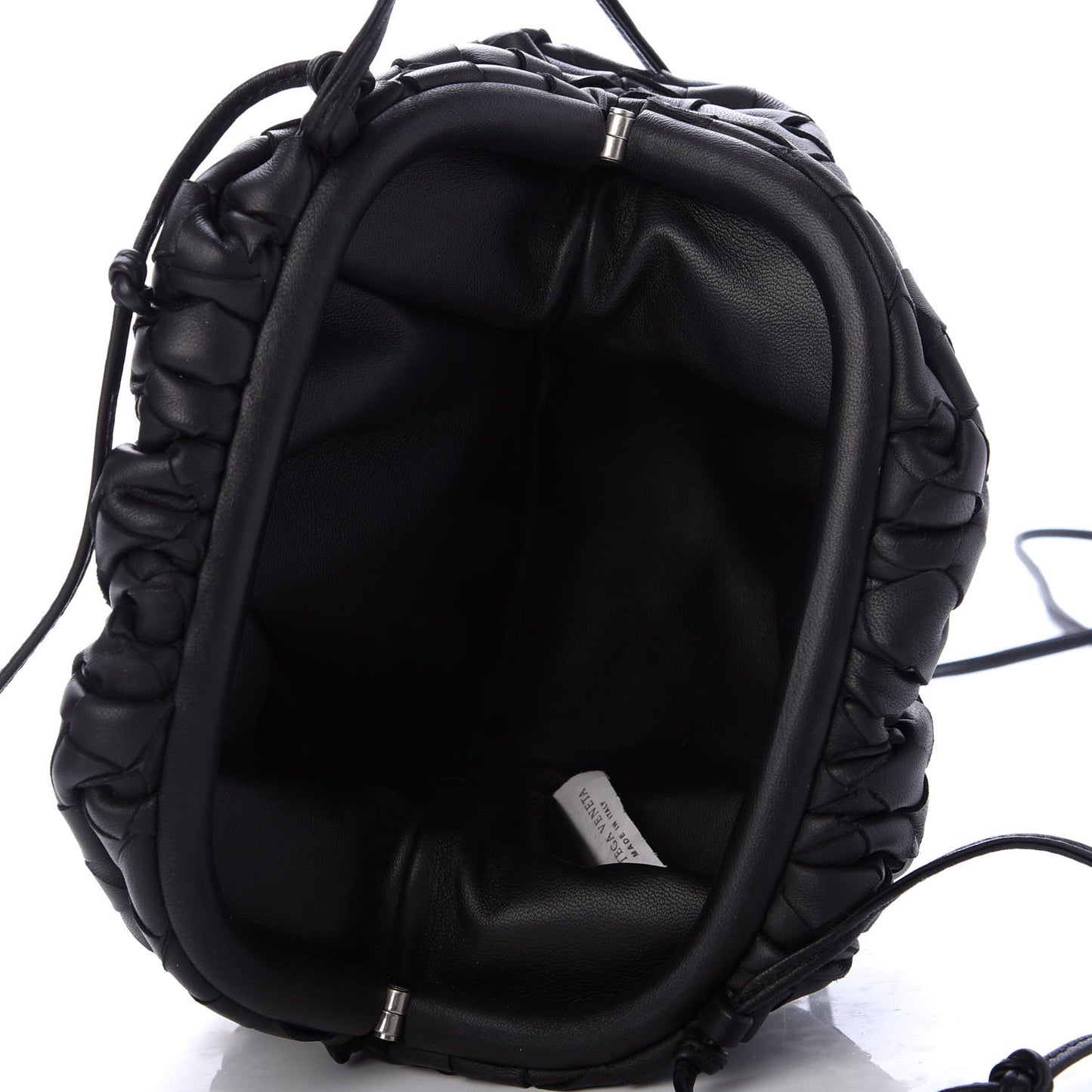 Nappa Intrecciato The Mini Pouch Black