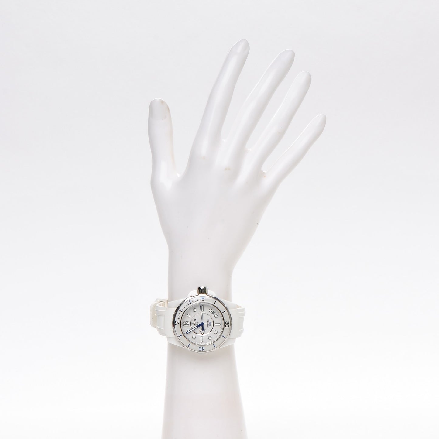 Stainless Steel Ceramic Rubber 38mm J12 Marine Automatic Watch White