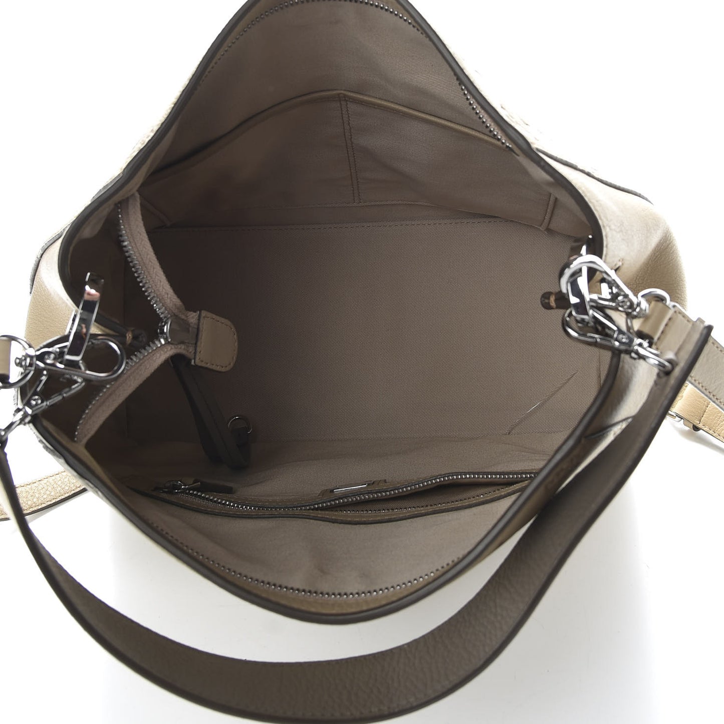 Calfskin Ottomar Monogram Medium Klara Hobo New Beige