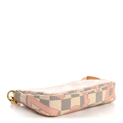 Louis Vuitton Damier Azur Tahitienne Mini Pochette Accessories 4 of 8