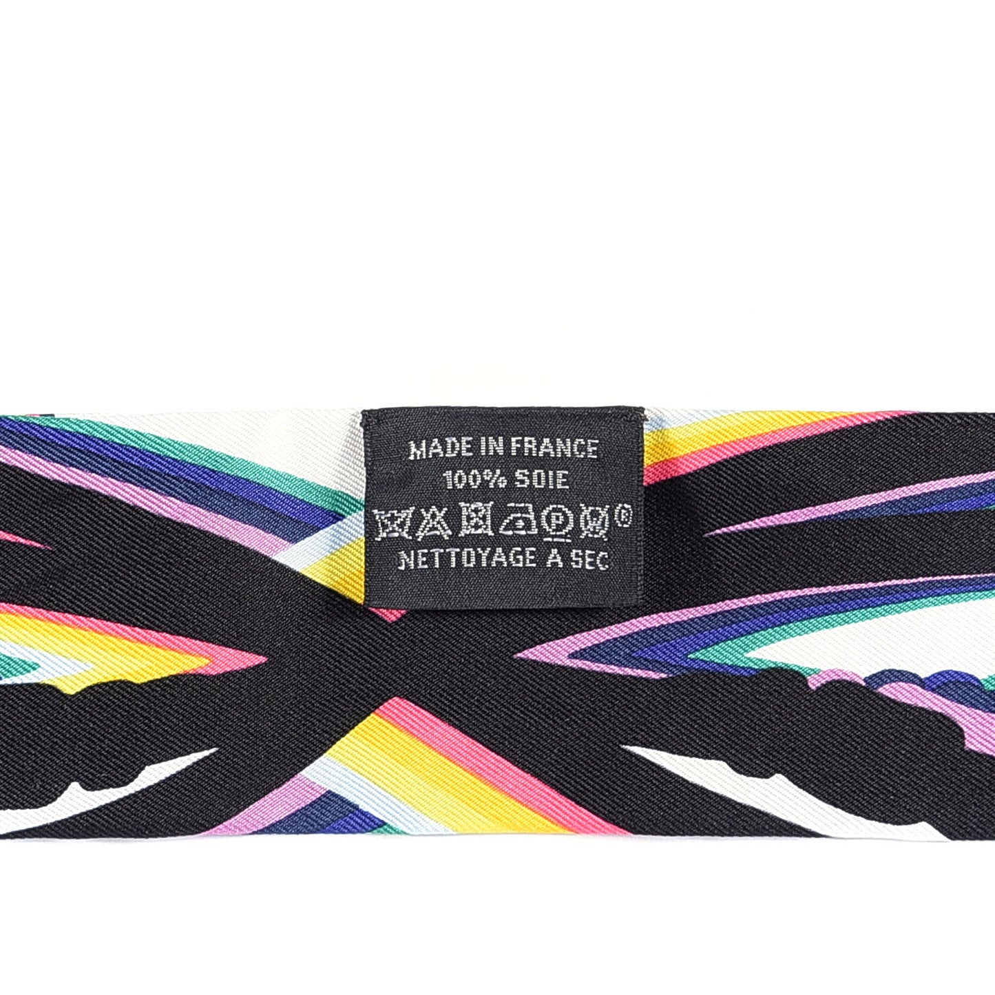 Silk Brides De Gala Shadow Twilly Black Jaune Multicolor