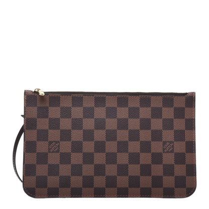 Louis Vuitton Damier Ebene Neverfull MM GM Pochette 1 of 11