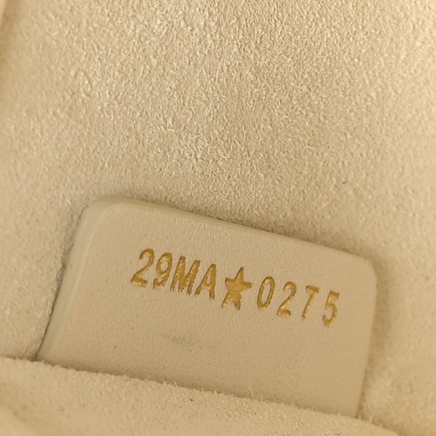 Christian Dior Lambskin Cannage Small Lady D-Joy Latte 7 of 10