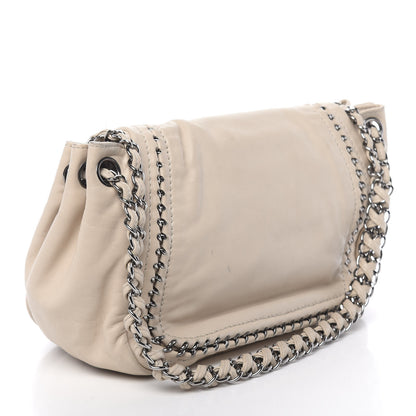 Chanel Smooth Calfskin Luxe Ligne Flap Light Beige 3 of 15