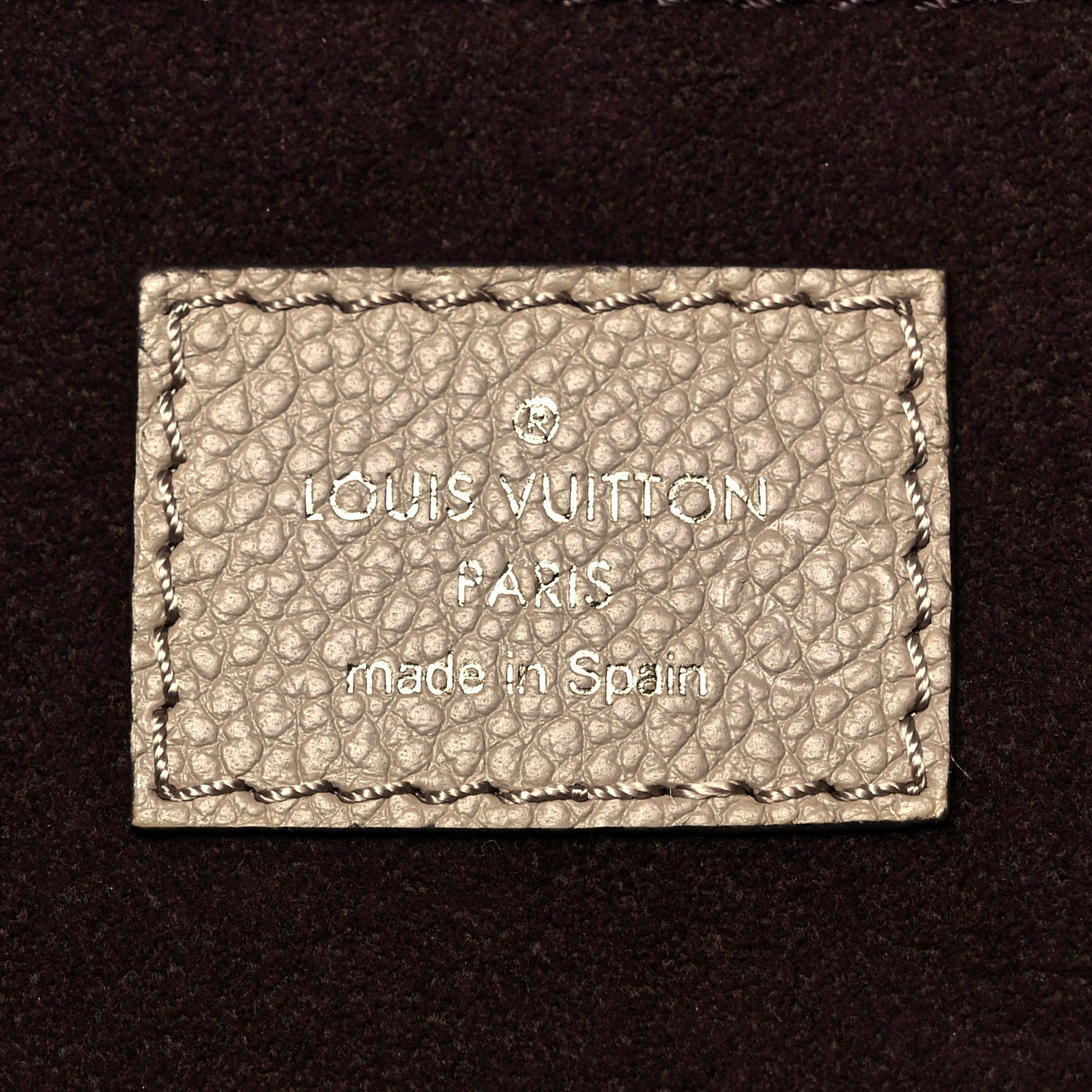 Louis Vuitton Empreinte Monogram Giant Neverfull MM Tourterelle 6 of 10