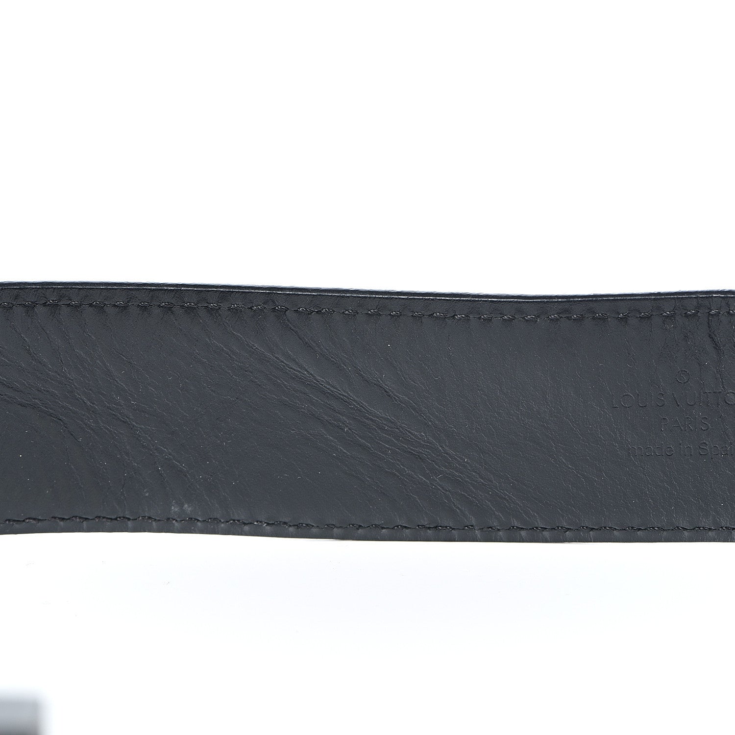 Louis Vuitton Damier Graphite 40mm LV Initiales Belt 85 34 8 of 8