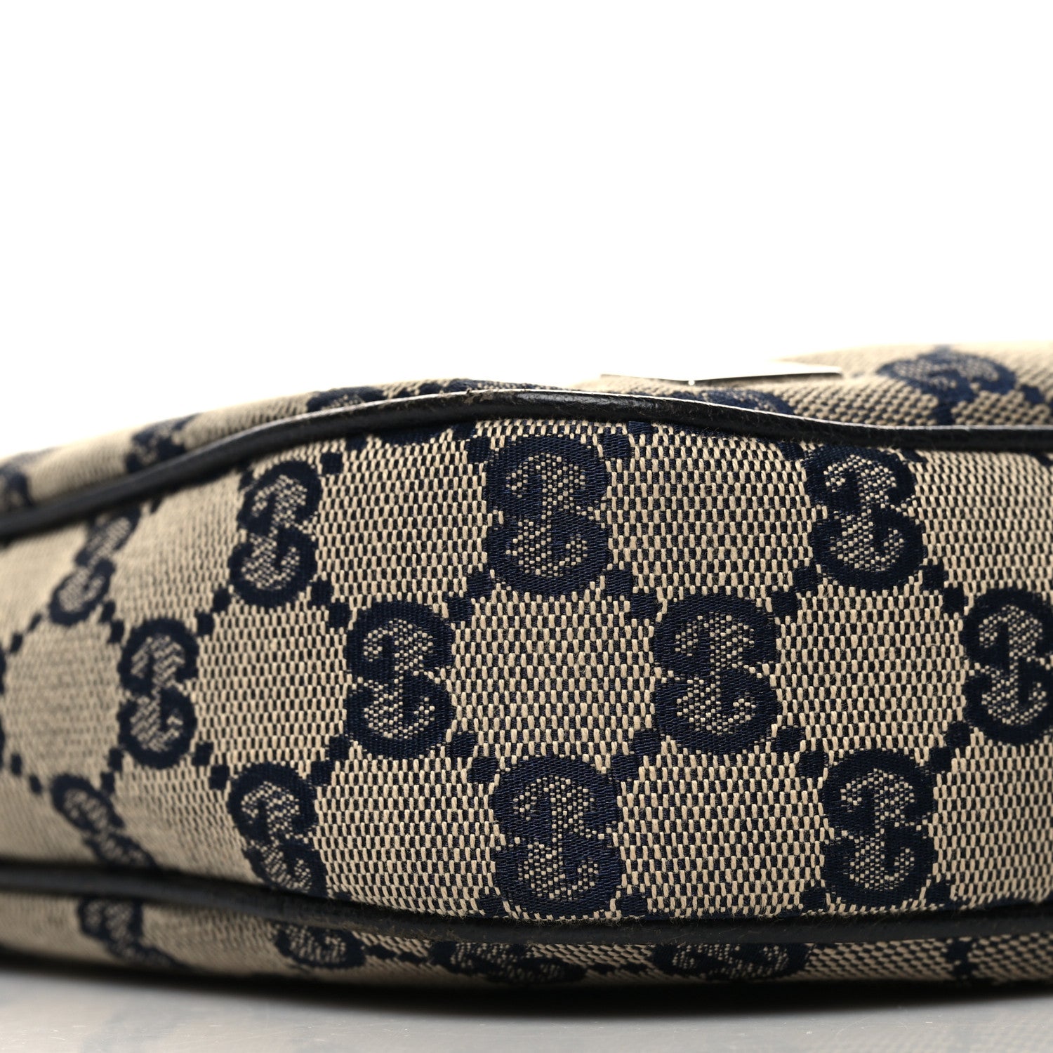 Gucci Monogram Web Small Pop Hobo Navy 9 of 12