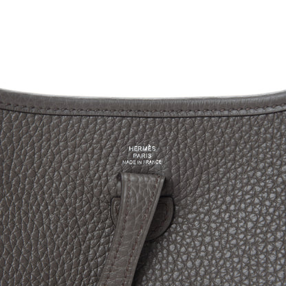 Hermes Taurillon Clemence Evelyne TPM Etain 8 of 11
