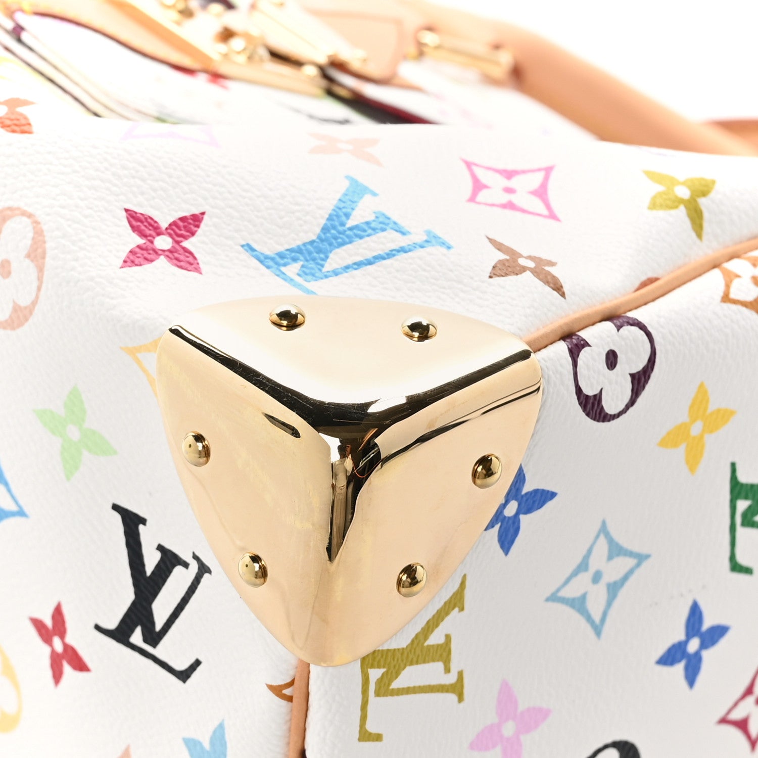 Louis Vuitton Monogram Multicolor Speedy 30 White 9 of 11