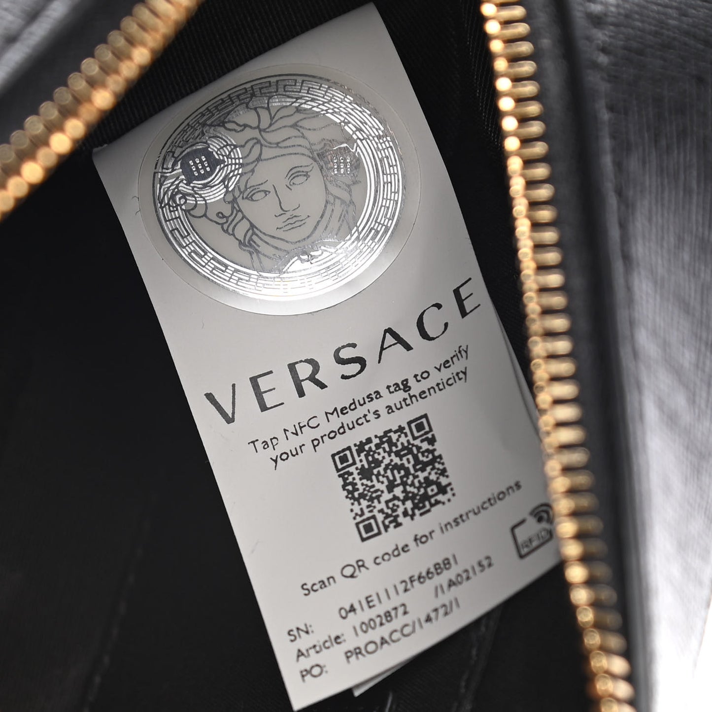 Saffiano Virtus Crossbody Black
