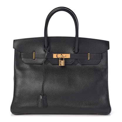 Hermes Ardennes Birkin 35 Black 1 of 30