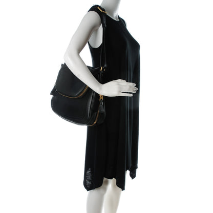 Tom Ford Pebbled Calfskin Large Jennifer Black 2 of 7