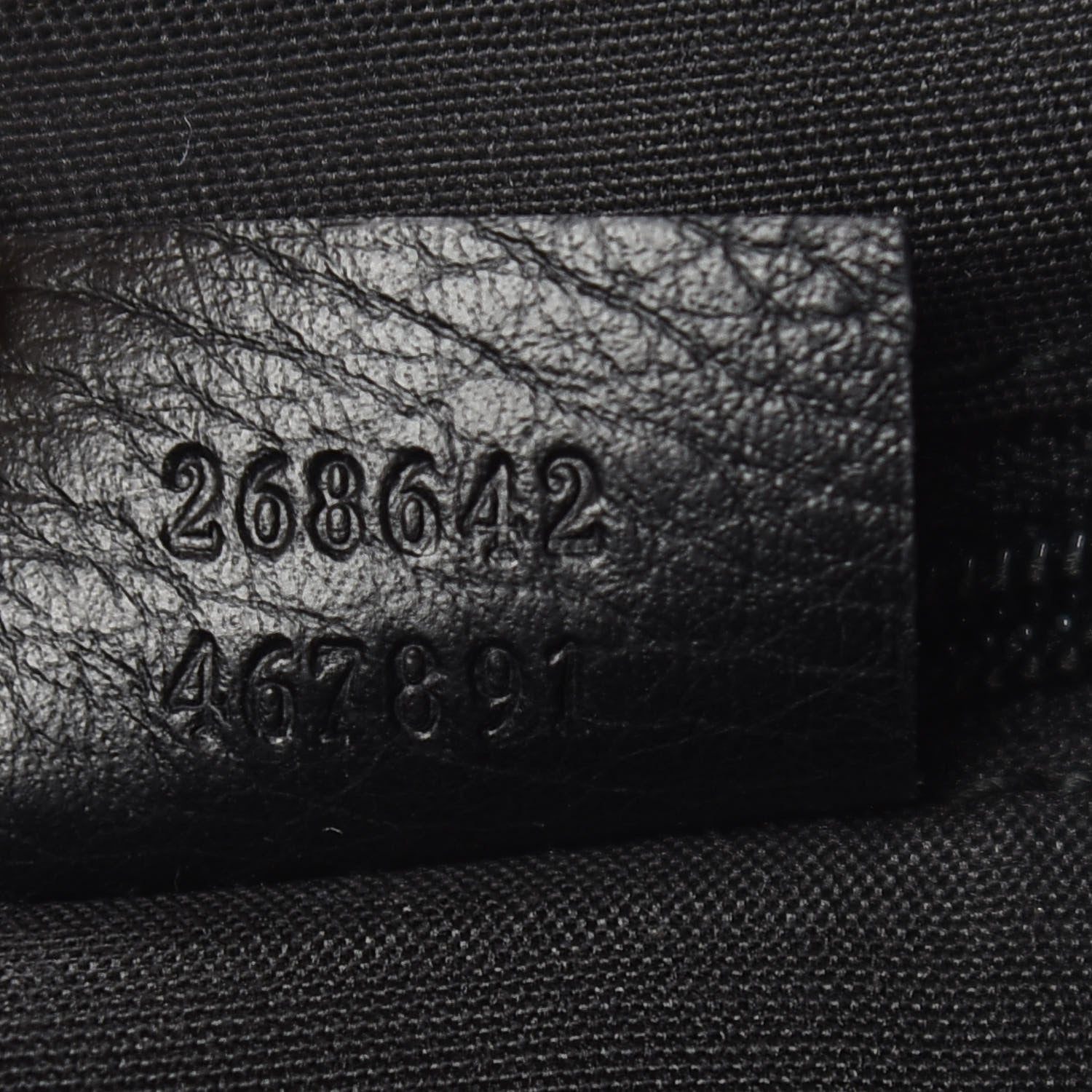 Gucci Nylon Monogram Abbey Messenger Bag Black 6 of 8