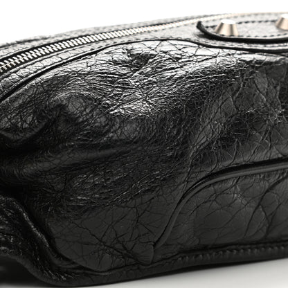 Balenciaga Lambskin Classic Hardware Neo Lift Hip Bag Black 12 of 16