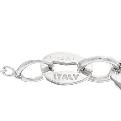 Roberto Coin 18K White Gold Diamond Integrated Cross Necklace 4 of 4