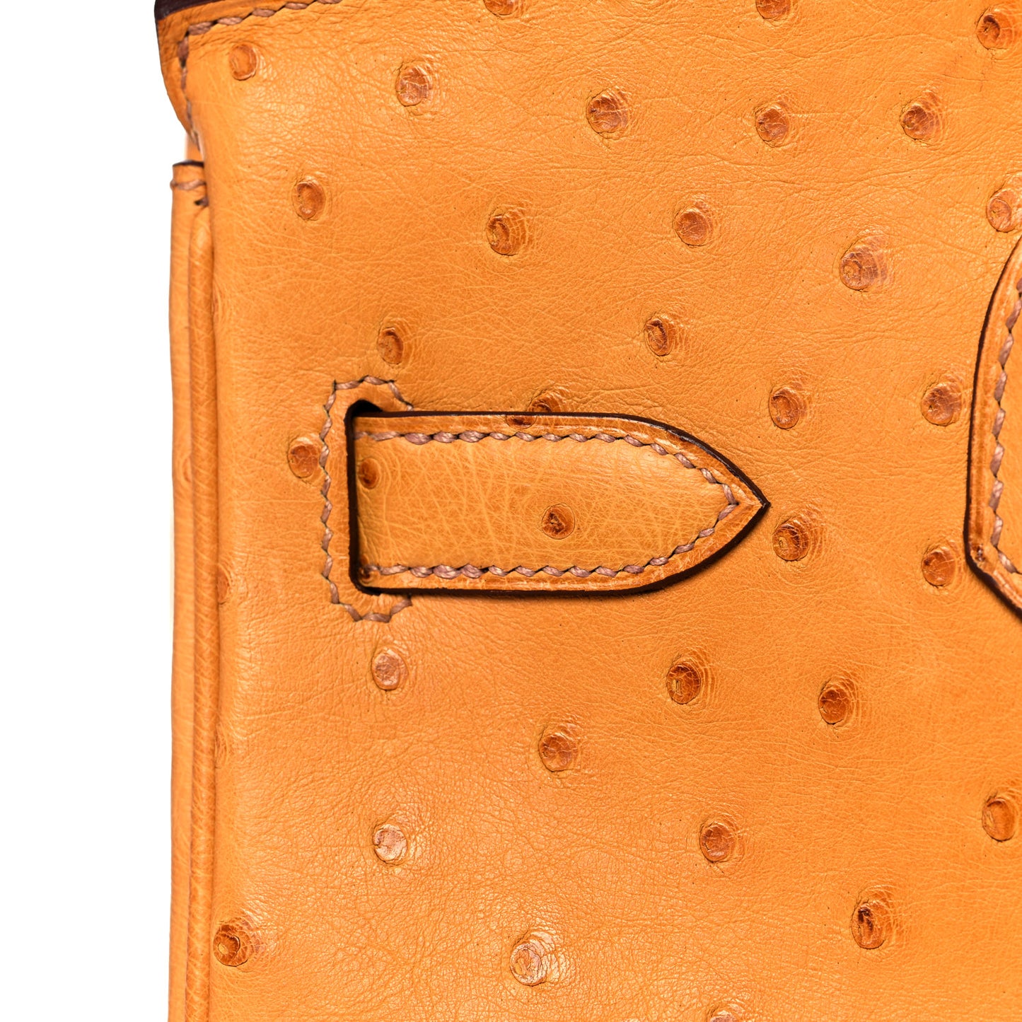 Ostrich Birkin 30 Abricot