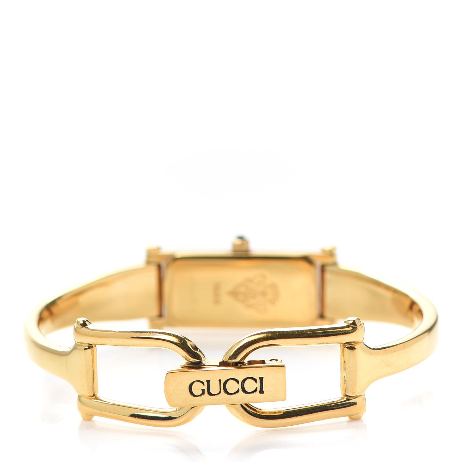Gucci Stainless Steel 12mm 1500L Horsebit Quartz Watch Gold 3 of 6