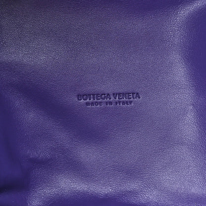 Bottega Veneta Nappa Intrecciato Small Drawstring Bucket Bag Purple 6 of 9