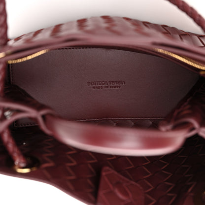 Bottega Veneta Nappa Intrecciato Small Andiamo Shoulder Bag Barolo 5 of 9