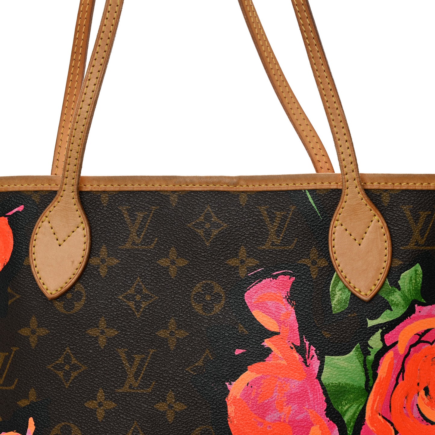 Monogram Roses Neverfull MM