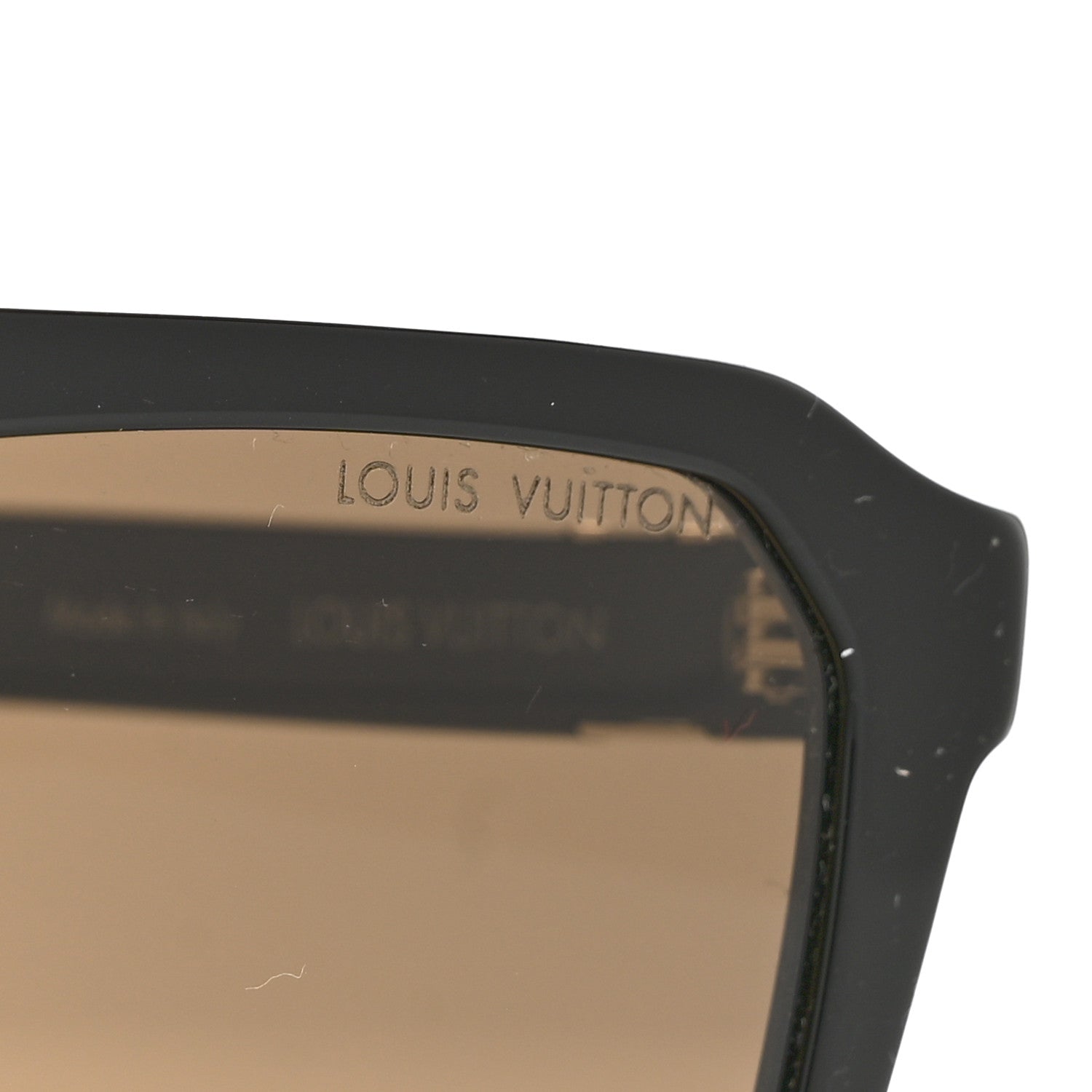Louis Vuitton Acetate LV Hit Large Square Sunglasses Z3095U  Black 7 of 8