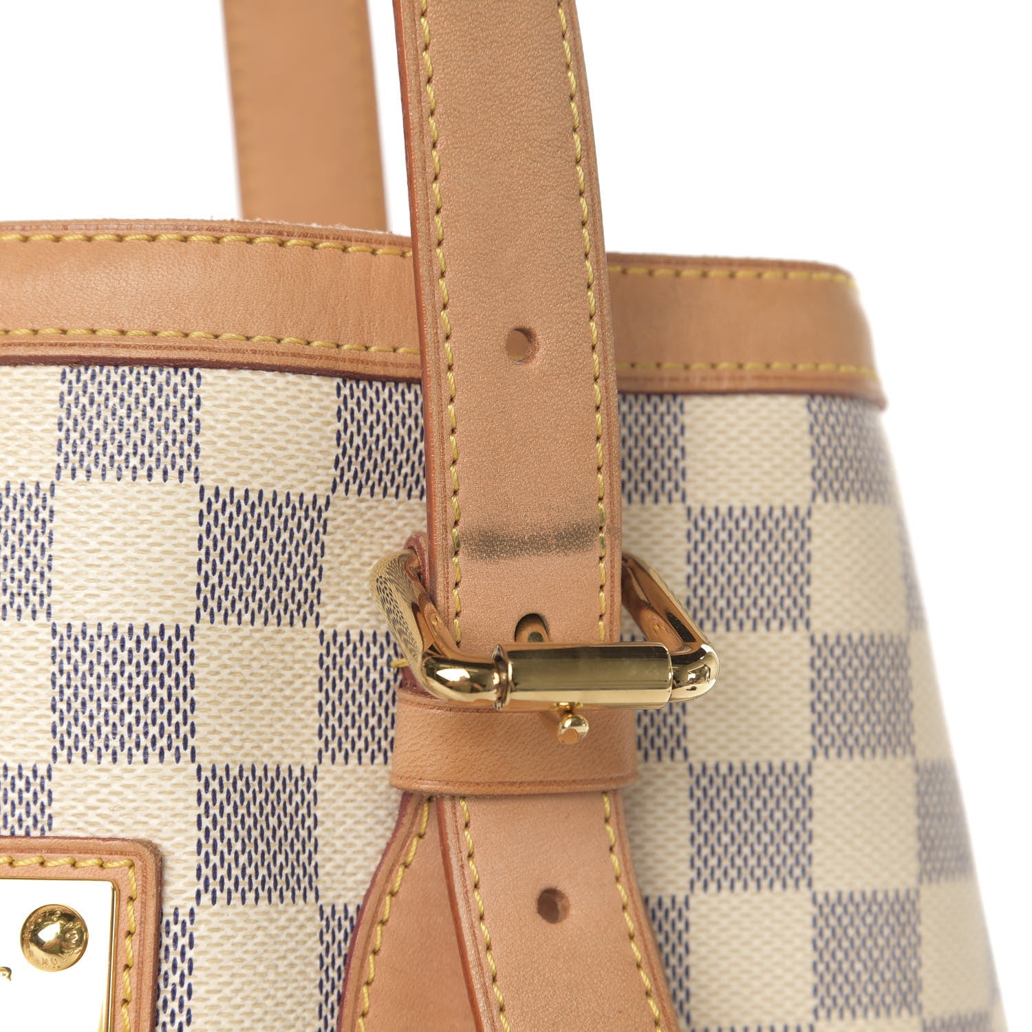Louis Vuitton Damier Azur Hampstead MM 10 of 14