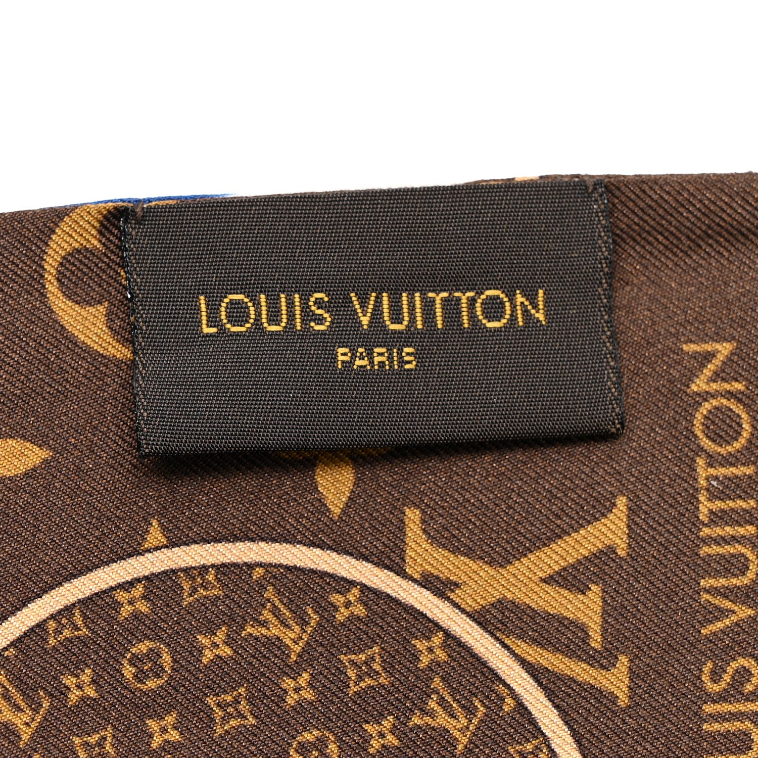 Louis Vuitton Silk Monogram Trunks Bandeau 3 of 3