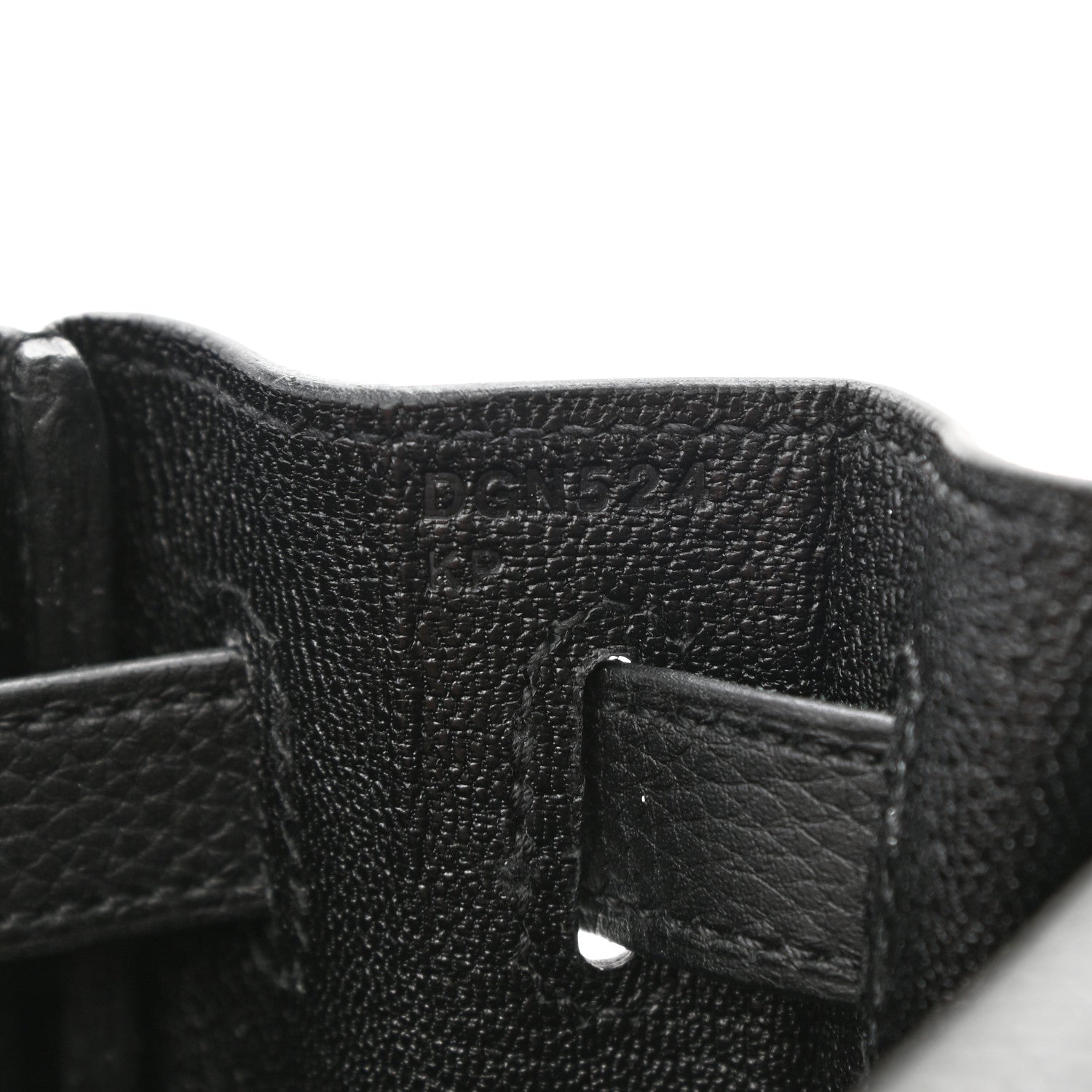 Hermes Togo Kelly Retourne 28 Black 7 of 11