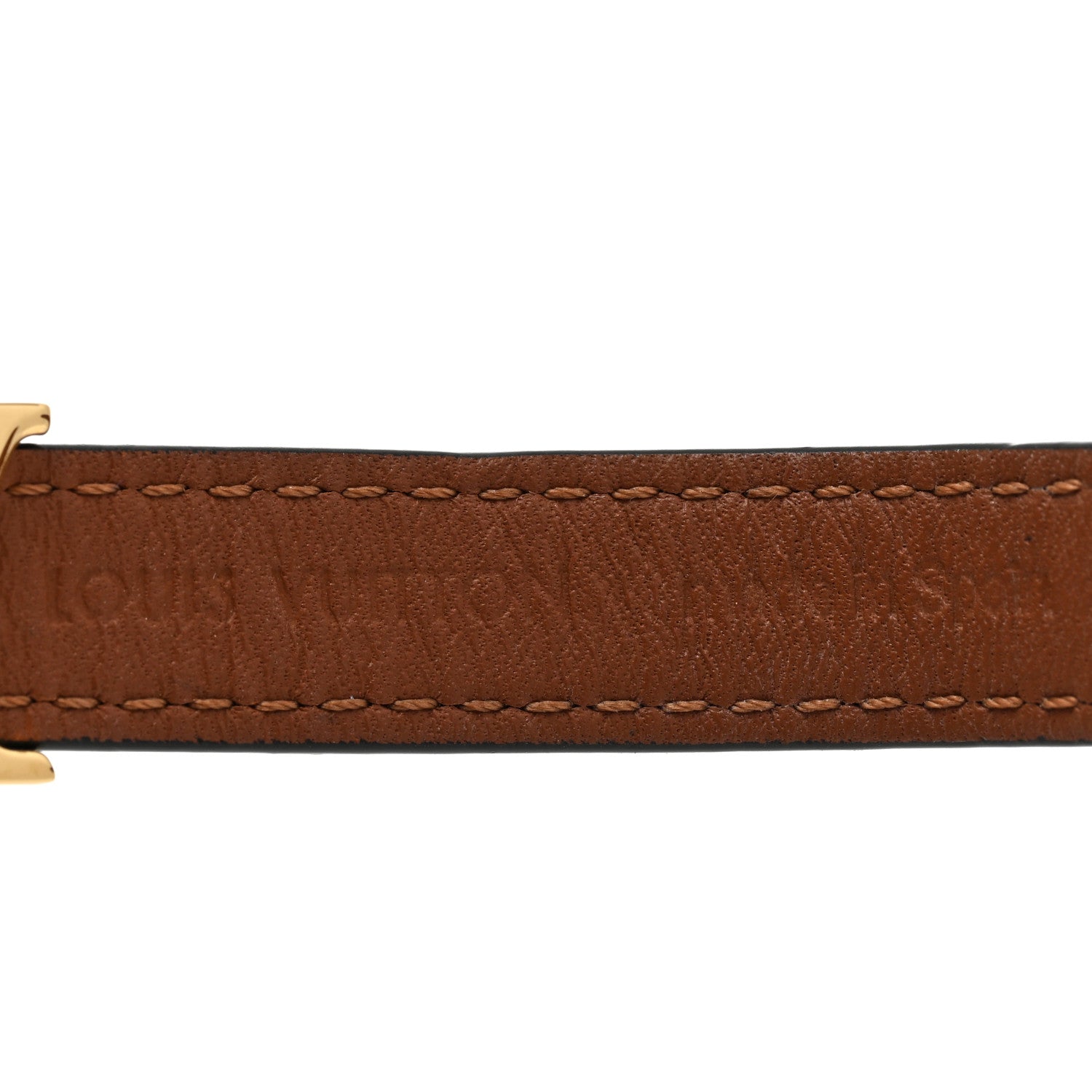 Louis Vuitton Calfskin Iconic Bracelet Black 4 of 6